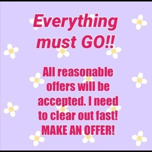 MOVING SALE, EVERYTHING MUST GO ‼️